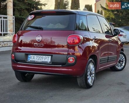 Красный Фиат 500L, объемом двигателя 1.3 л и пробегом 83 тыс. км за 8499 $, фото 6 на Automoto.ua