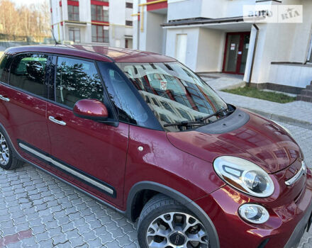 Красный Фиат 500L, объемом двигателя 1.4 л и пробегом 88 тыс. км за 11400 $, фото 9 на Automoto.ua