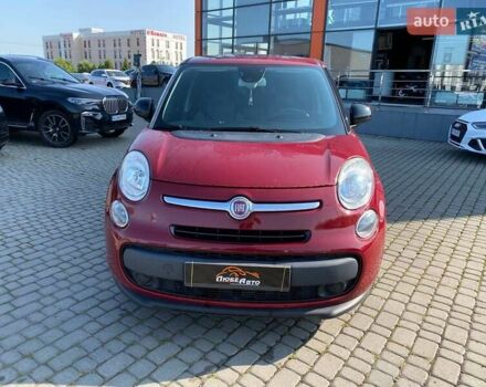 Красный Фиат 500L, объемом двигателя 1.37 л и пробегом 139 тыс. км за 7900 $, фото 1 на Automoto.ua