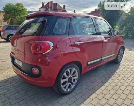 Красный Фиат 500L, объемом двигателя 1.25 л и пробегом 97 тыс. км за 7500 $, фото 3 на Automoto.ua