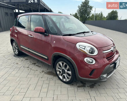 Красный Фиат 500L, объемом двигателя 1.4 л и пробегом 91 тыс. км за 7890 $, фото 10 на Automoto.ua