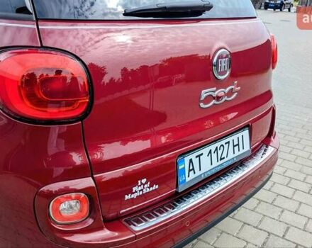 Красный Фиат 500L, объемом двигателя 1.4 л и пробегом 174 тыс. км за 8500 $, фото 5 на Automoto.ua