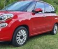 Красный Фиат 500L, объемом двигателя 1.37 л и пробегом 105 тыс. км за 10000 $, фото 1 на Automoto.ua