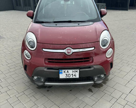 Красный Фиат 500L, объемом двигателя 1.4 л и пробегом 91 тыс. км за 7890 $, фото 11 на Automoto.ua