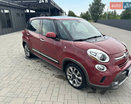 Красный Фиат 500L, объемом двигателя 1.4 л и пробегом 91 тыс. км за 7890 $, фото 8 на Automoto.ua