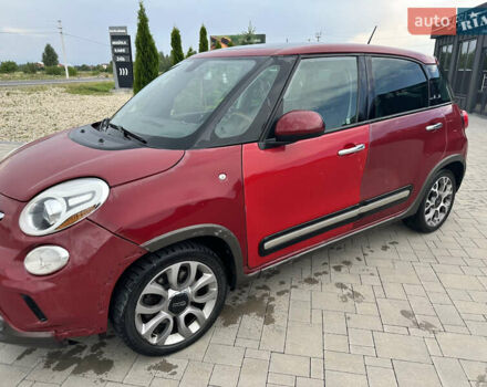 Красный Фиат 500L, объемом двигателя 1.4 л и пробегом 91 тыс. км за 7890 $, фото 3 на Automoto.ua