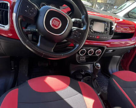 Красный Фиат 500L, объемом двигателя 1.25 л и пробегом 84 тыс. км за 12000 $, фото 15 на Automoto.ua