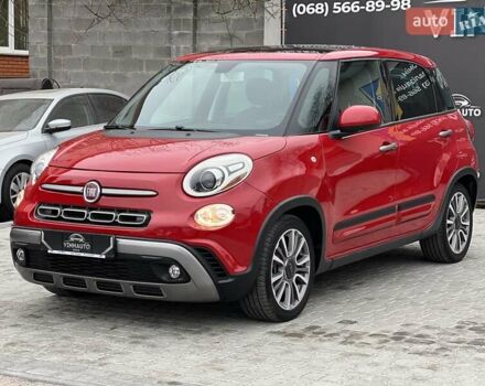 Красный Фиат 500L, объемом двигателя 1.4 л и пробегом 53 тыс. км за 11300 $, фото 7 на Automoto.ua