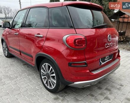 Красный Фиат 500L, объемом двигателя 1.4 л и пробегом 53 тыс. км за 11300 $, фото 14 на Automoto.ua