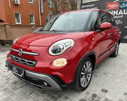 Красный Фиат 500L, объемом двигателя 1.4 л и пробегом 53 тыс. км за 11300 $, фото 5 на Automoto.ua