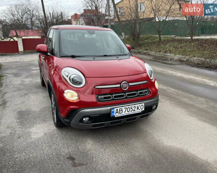 Красный Фиат 500L, объемом двигателя 1.37 л и пробегом 53 тыс. км за 9000 $, фото 2 на Automoto.ua