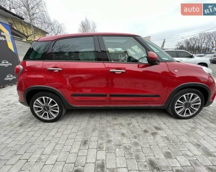 Красный Фиат 500L, объемом двигателя 1.4 л и пробегом 53 тыс. км за 11300 $, фото 13 на Automoto.ua