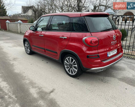 Красный Фиат 500L, объемом двигателя 1.37 л и пробегом 53 тыс. км за 9000 $, фото 6 на Automoto.ua