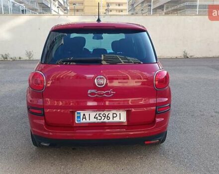 Красный Фиат 500L, объемом двигателя 1.37 л и пробегом 53 тыс. км за 14000 $, фото 3 на Automoto.ua