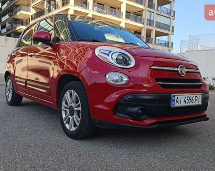 Красный Фиат 500L, объемом двигателя 1.37 л и пробегом 53 тыс. км за 14000 $, фото 4 на Automoto.ua