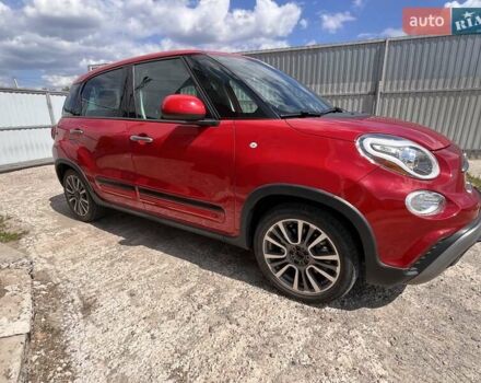 Красный Фиат 500L, объемом двигателя 1.4 л и пробегом 23 тыс. км за 12000 $, фото 3 на Automoto.ua