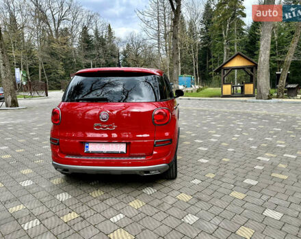 Красный Фиат 500L, объемом двигателя 1.4 л и пробегом 126 тыс. км за 13100 $, фото 7 на Automoto.ua