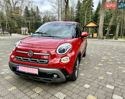 Красный Фиат 500L, объемом двигателя 1.4 л и пробегом 126 тыс. км за 11800 $, фото 16 на Automoto.ua