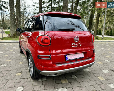 Красный Фиат 500L, объемом двигателя 1.4 л и пробегом 126 тыс. км за 11900 $, фото 13 на Automoto.ua