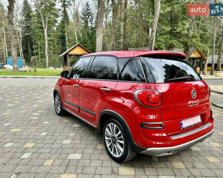 Красный Фиат 500L, объемом двигателя 1.4 л и пробегом 126 тыс. км за 13100 $, фото 9 на Automoto.ua