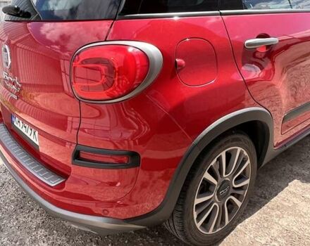 Красный Фиат 500L, объемом двигателя 1.4 л и пробегом 23 тыс. км за 12000 $, фото 4 на Automoto.ua