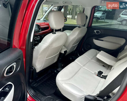 Красный Фиат 500L, объемом двигателя 1.4 л и пробегом 126 тыс. км за 11900 $, фото 20 на Automoto.ua