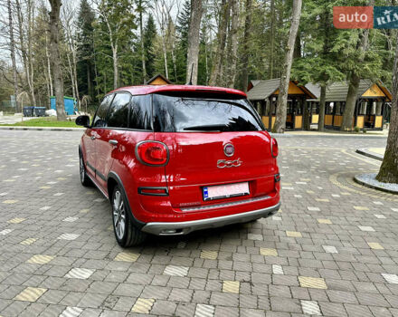 Красный Фиат 500L, объемом двигателя 1.4 л и пробегом 126 тыс. км за 11800 $, фото 8 на Automoto.ua