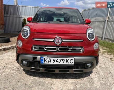 Красный Фиат 500L, объемом двигателя 1.4 л и пробегом 23 тыс. км за 12000 $, фото 1 на Automoto.ua