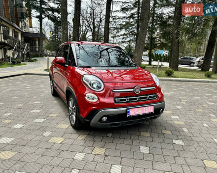 Красный Фиат 500L, объемом двигателя 1.4 л и пробегом 126 тыс. км за 11900 $, фото 2 на Automoto.ua