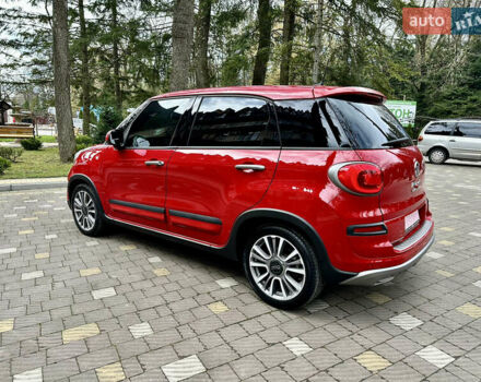 Красный Фиат 500L, объемом двигателя 1.4 л и пробегом 126 тыс. км за 11800 $, фото 12 на Automoto.ua