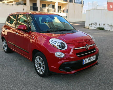 Красный Фиат 500L, объемом двигателя 1.37 л и пробегом 53 тыс. км за 14000 $, фото 1 на Automoto.ua
