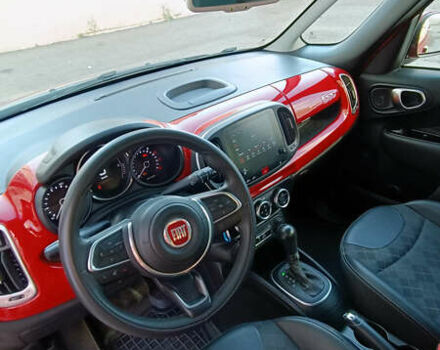 Красный Фиат 500L, объемом двигателя 1.37 л и пробегом 53 тыс. км за 14000 $, фото 9 на Automoto.ua