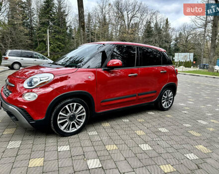 Красный Фиат 500L, объемом двигателя 1.4 л и пробегом 126 тыс. км за 11900 $, фото 15 на Automoto.ua