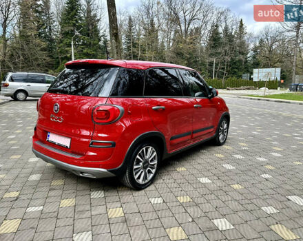 Красный Фиат 500L, объемом двигателя 1.4 л и пробегом 126 тыс. км за 11900 $, фото 6 на Automoto.ua