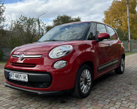Красный Фиат 500L, объемом двигателя 0.88 л и пробегом 95 тыс. км за 9499 $, фото 1 на Automoto.ua