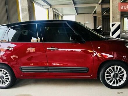 Красный Фиат 500L, объемом двигателя 1.2 л и пробегом 83 тыс. км за 9300 $, фото 1 на Automoto.ua