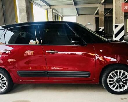 Красный Фиат 500L, объемом двигателя 1.2 л и пробегом 83 тыс. км за 9300 $, фото 1 на Automoto.ua
