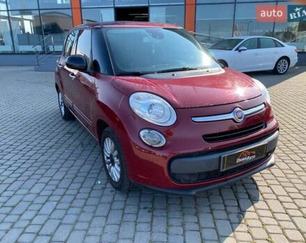 Красный Фиат 500L, объемом двигателя 1.37 л и пробегом 139 тыс. км за 7900 $, фото 1 на Automoto.ua