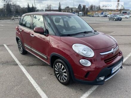 Фиат 500L 2016 в Житомире на Automoto.ua Красный Фиат 500L, объемом двигателя 1.3 л и пробегом 141 тыс. км за 10500 $, фото 1 на Automoto.ua
