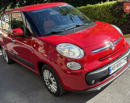 Красный Фиат 500L, объемом двигателя 1.25 л и пробегом 84 тыс. км за 12000 $, фото 1 на Automoto.ua