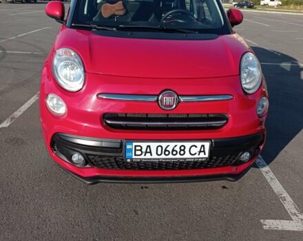 Красный Фиат 500L, объемом двигателя 1.4 л и пробегом 73 тыс. км за 10990 $, фото 1 на Automoto.ua