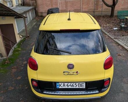 Жовтий Фіат 500L, об'ємом двигуна 1.4 л та пробігом 189 тис. км за 8500 $, фото 3 на Automoto.ua