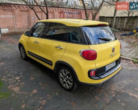 Жовтий Фіат 500L, об'ємом двигуна 1.4 л та пробігом 189 тис. км за 8500 $, фото 1 на Automoto.ua