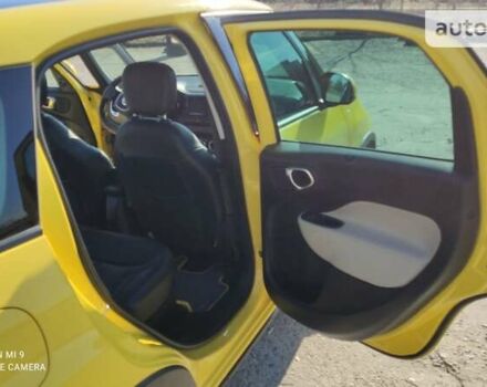 Жовтий Фіат 500L, об'ємом двигуна 1.37 л та пробігом 91 тис. км за 10900 $, фото 11 на Automoto.ua