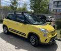 Желтый Фиат 500L, объемом двигателя 1.2 л и пробегом 151 тыс. км за 9400 $, фото 11 на Automoto.ua