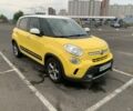 Желтый Фиат 500L, объемом двигателя 1.3 л и пробегом 185 тыс. км за 8900 $, фото 1 на Automoto.ua