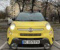 Желтый Фиат 500L, объемом двигателя 1.25 л и пробегом 156 тыс. км за 9850 $, фото 1 на Automoto.ua