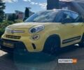 Желтый Фиат 500L, объемом двигателя 1.4 л и пробегом 71 тыс. км за 12800 $, фото 2 на Automoto.ua