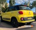 Желтый Фиат 500L, объемом двигателя 1.4 л и пробегом 71 тыс. км за 12800 $, фото 4 на Automoto.ua