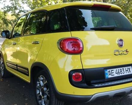 Фиат 500L 2016 в Черновцах на Automoto.ua Желтый Фиат 500L, объемом двигателя 1.3 л и пробегом 123 тыс. км за 9900 $, фото 7 на Automoto.ua